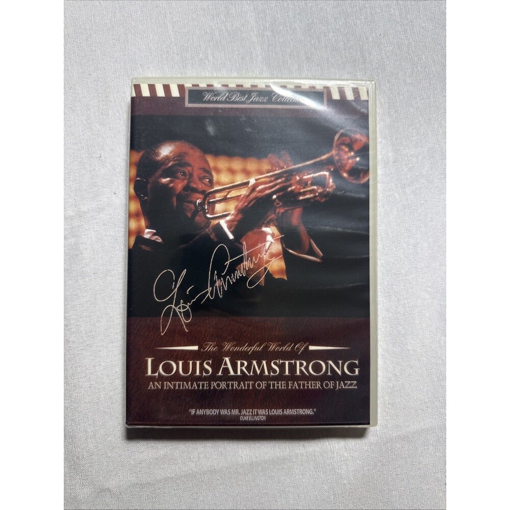 The Wonderful World of Louis Armstrong (1999) DVD New in Plastic